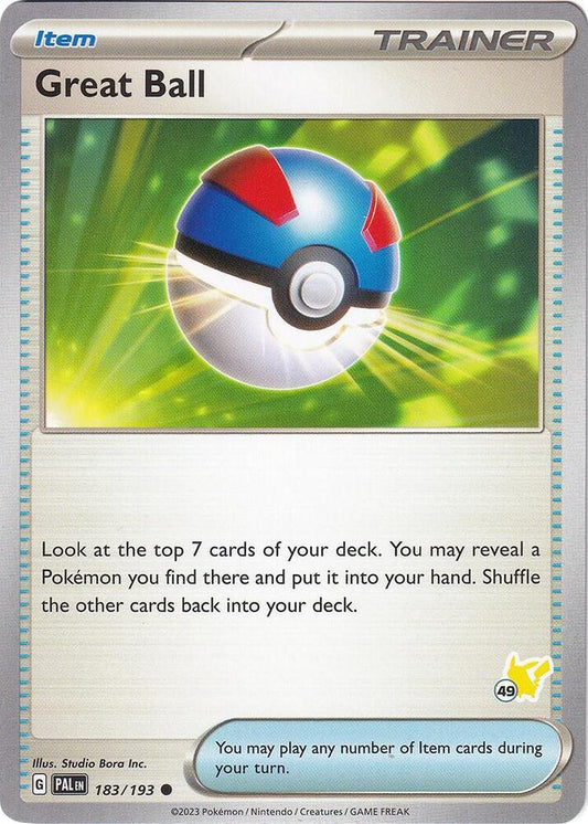 Great Ball - Pikachu 49 (183/193) [Battle Academy 2024]