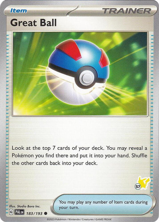 Great Ball - Pikachu 57 (183/193) [Battle Academy 2024]