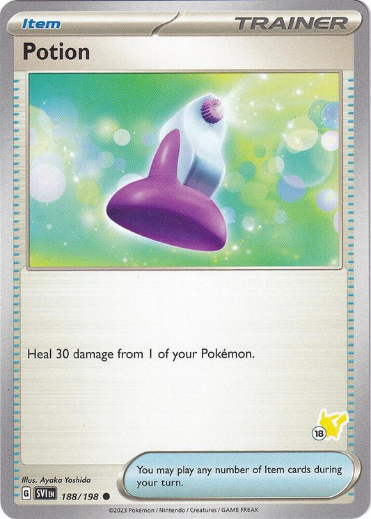 Potion - Pikachu 18 (188/192) [Battle Academy 2024]