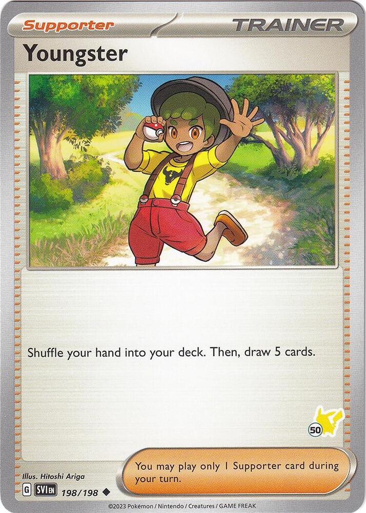 Youngster - Pikachu 50 (198/198) [Battle Academy 2024]