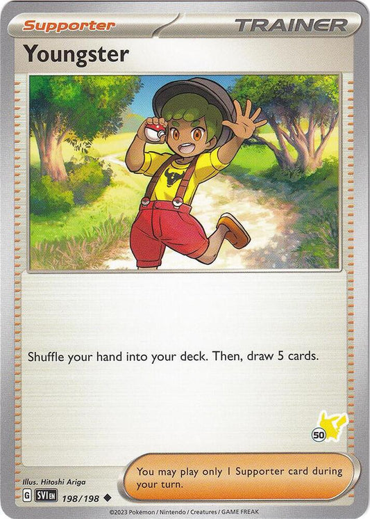 Youngster - Pikachu 50 (198/198) [Battle Academy 2024]