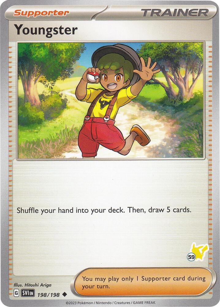 Youngster - Pikachu 59 (198/198) [Battle Academy 2024]