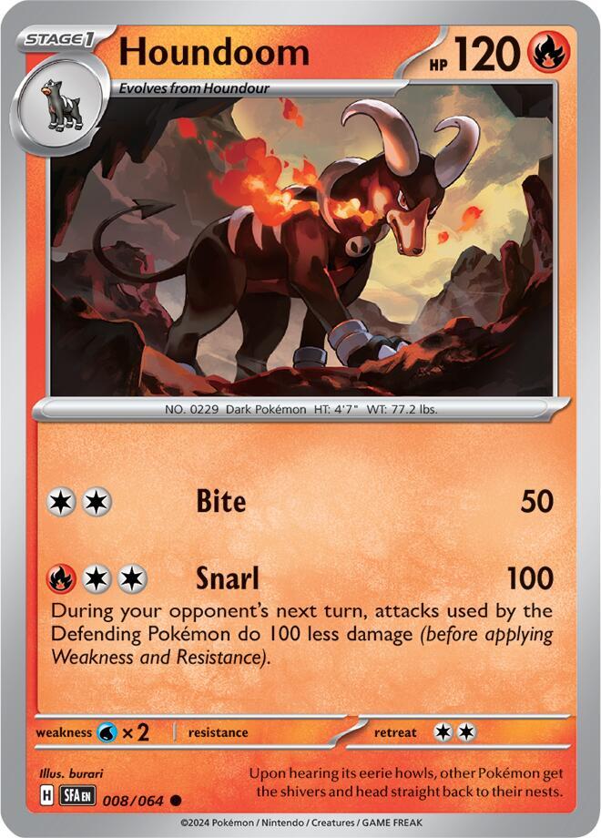 Houndoom - 008/064 [SV Shrouded Fable]