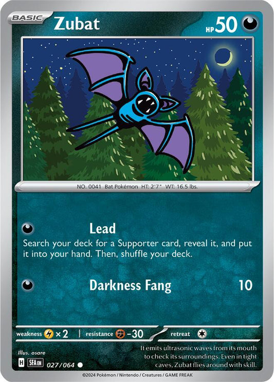 Zubat (027/064) [SV Shrouded Fable]