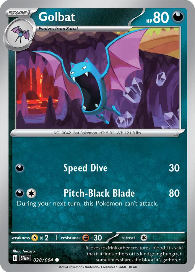 Golbat (028/064) [SV Shrouded Fable]