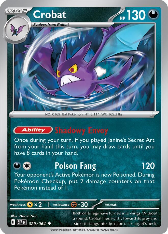 Crobat (029/064) [SV Shrouded Fable]