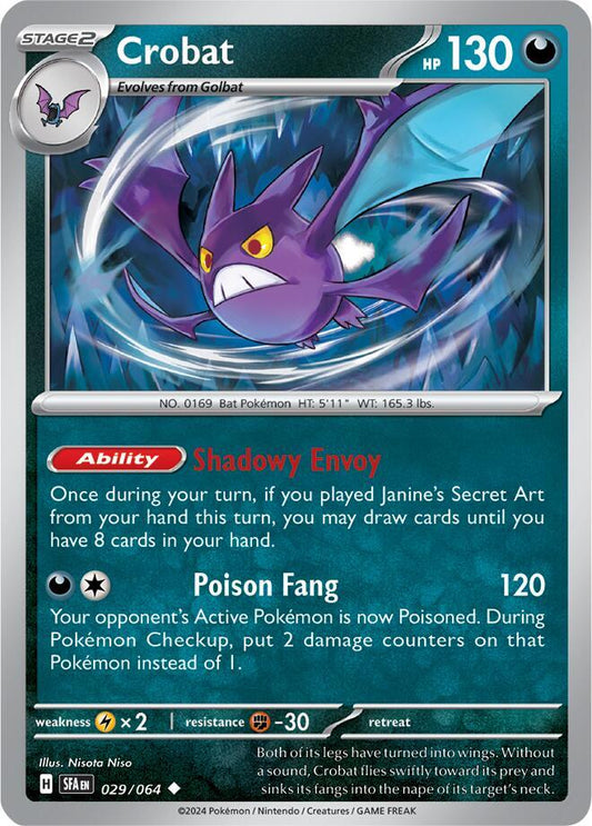 Crobat (029/064) [SV Shrouded Fable]