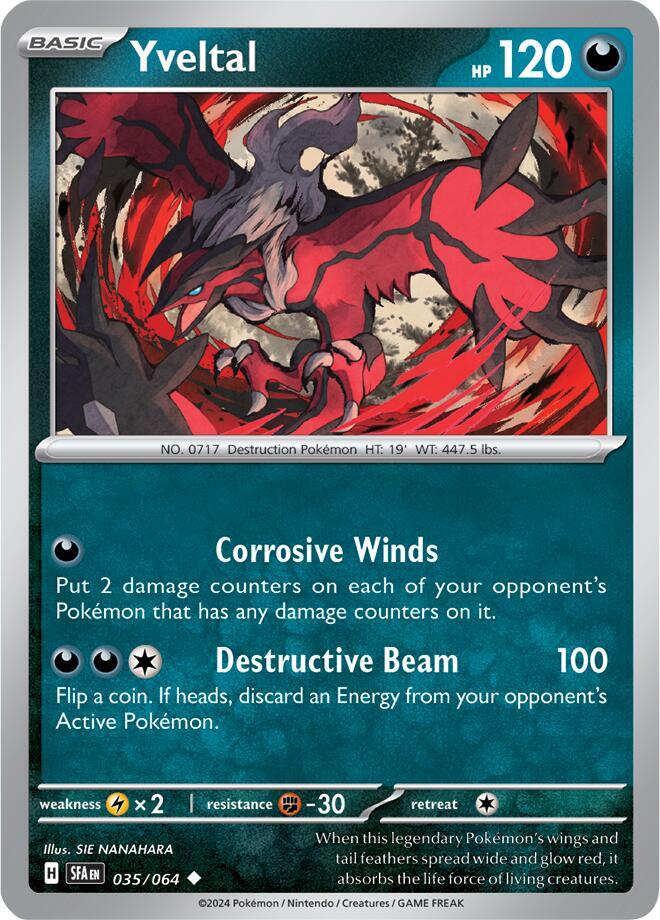 Yveltal (035/064) [SV Shrouded Fable]