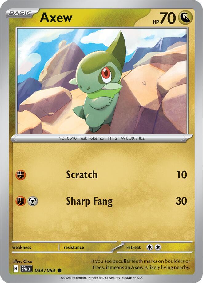 Axew (044/064) [SV Shrouded Fable]