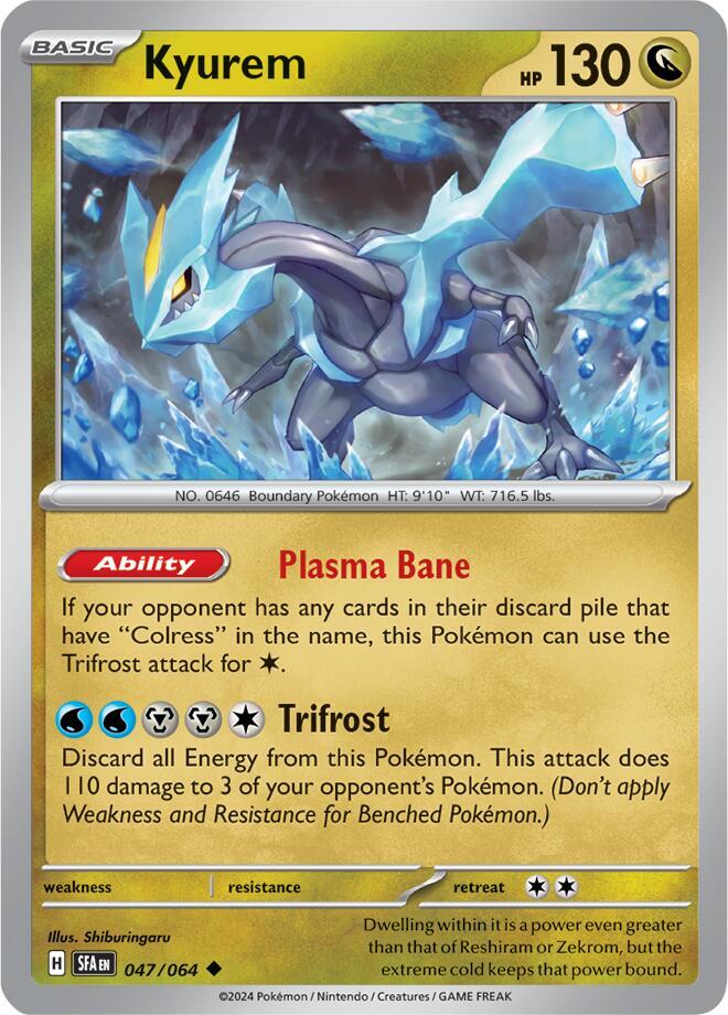 Kyurem (047/064) [SV Shrouded Fable]