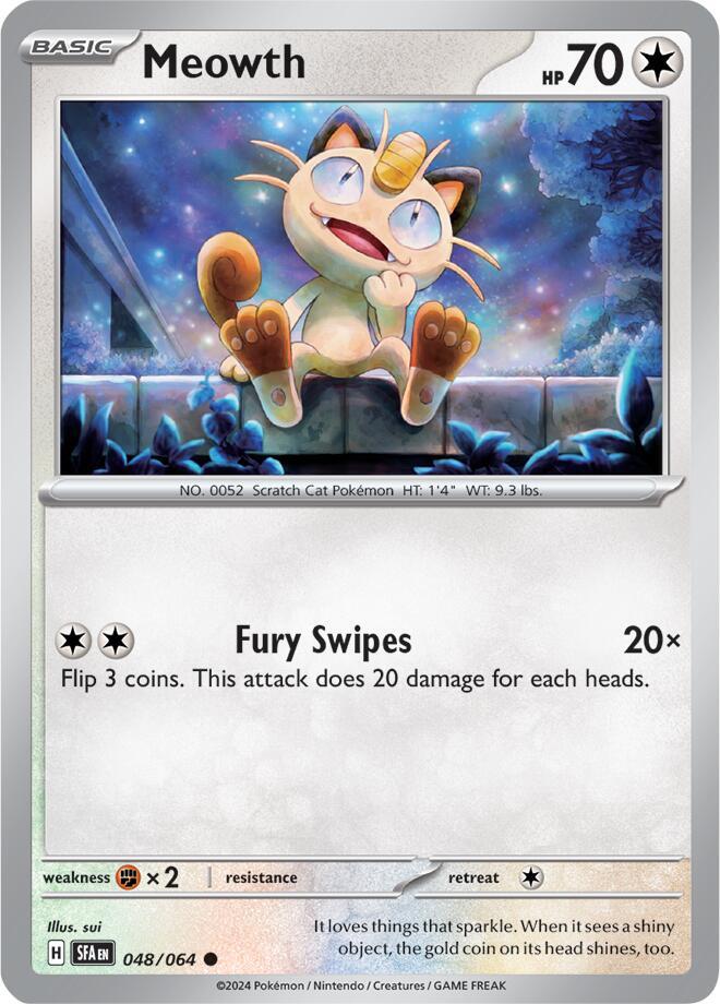 Meowth (048/064) [SV Shrouded Fable]