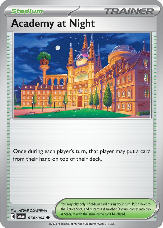 Academy at Night (054/064) [SV Shrouded Fable]