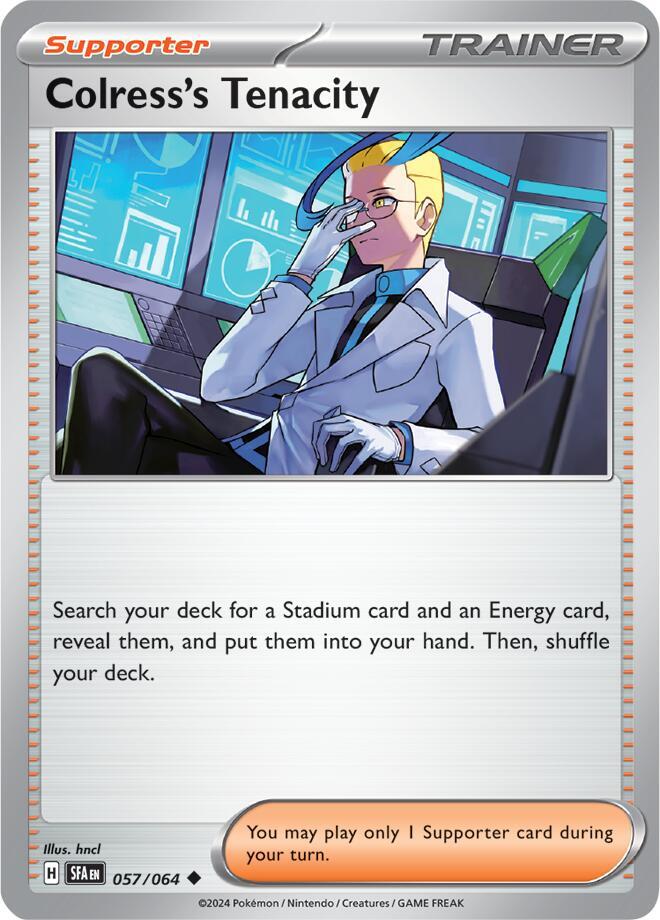 Colress's Tenacity - 057/064 [SV Shrouded Fable]