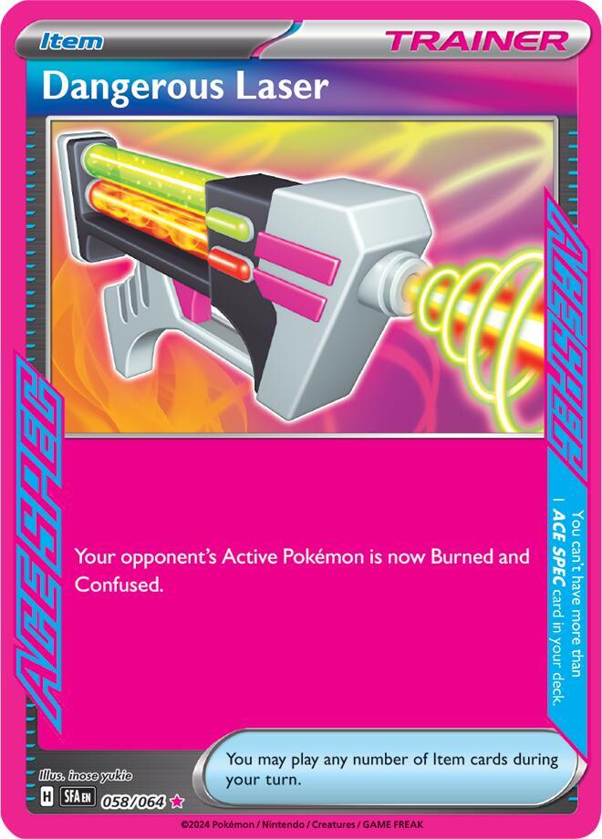 Dangerous Laser (058/064) [SV Shrouded Fable]