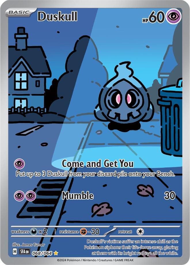 Duskull - 068/064 [SV Shrouded Fable]
