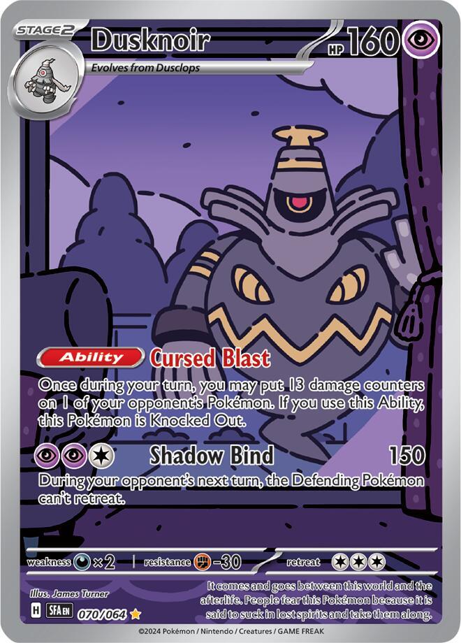 Dusknoir - 070/064 [SV Shrouded Fable]
