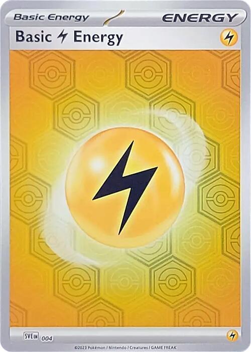 Basic Lightning Energy (4) [SV Shrouded Fable]