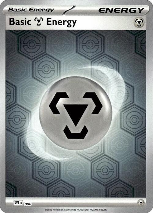 Basic Metal Energy (Reverse Holofoil) (8) [SV Shrouded Fable]