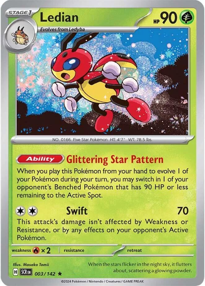 Ledian - 003/142 [SV07 Stellar Crown]