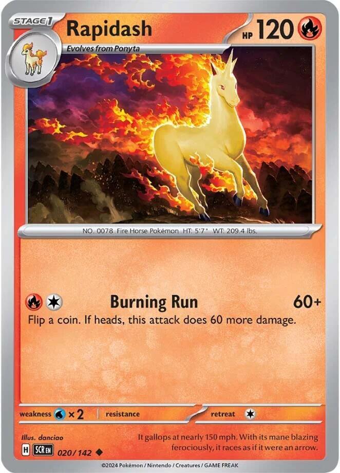 Rapidash (020/142) [SV07 Stellar Crown]