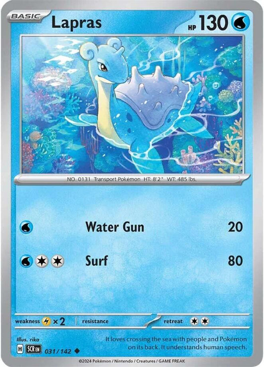 Lapras (031/142) [SV07 Stellar Crown]