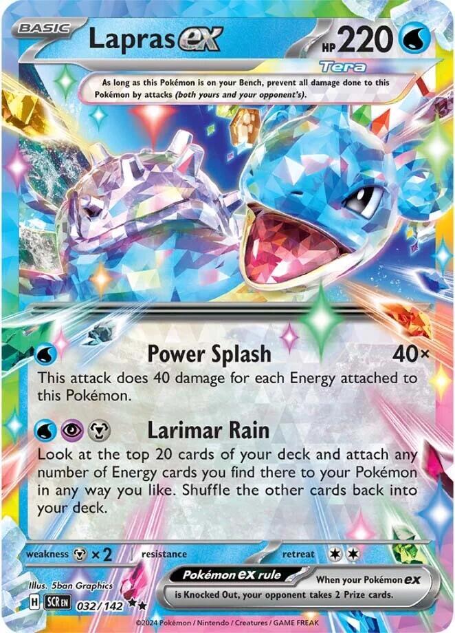 Lapras ex - 032/142 [SV07 Stellar Crown]