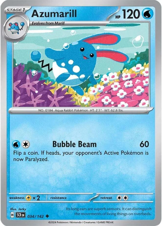 Azumarill (034/142) [SV07 Stellar Crown]
