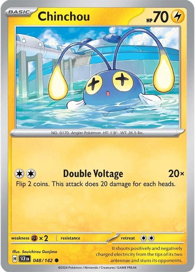 Chinchou (048/142) [SV07 Stellar Crown]