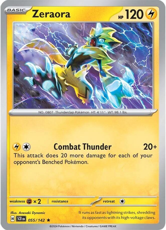 Zeraora - 055/142 [SV07 Stellar Crown]