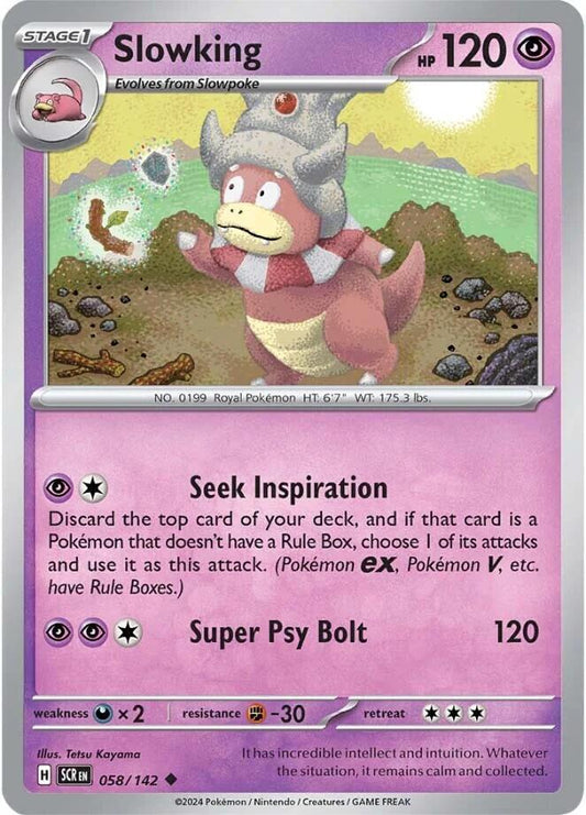 Slowking (058/142) [SV07 Stellar Crown]