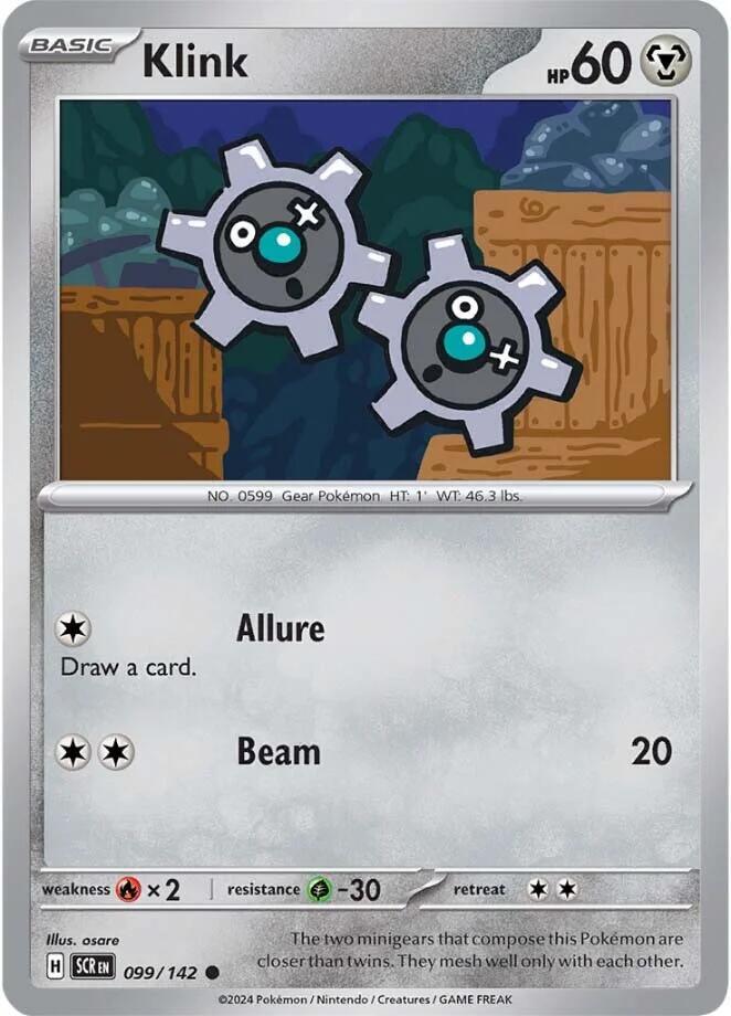 Klink (099/142) [SV07 Stellar Crown]