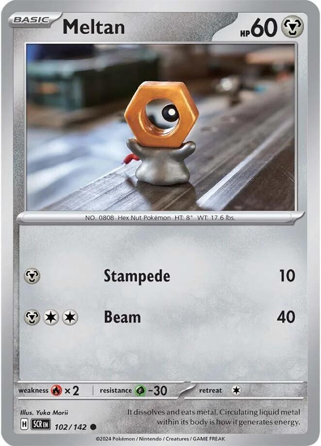 Meltan - 102/142 [SV07 Stellar Crown]