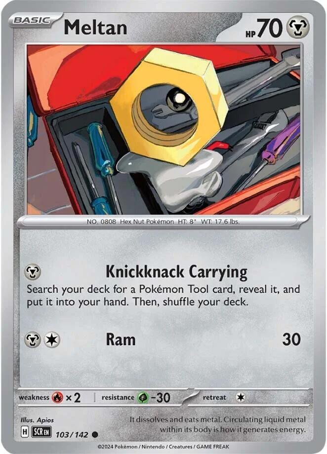 Meltan - 103/142 [SV07 Stellar Crown]