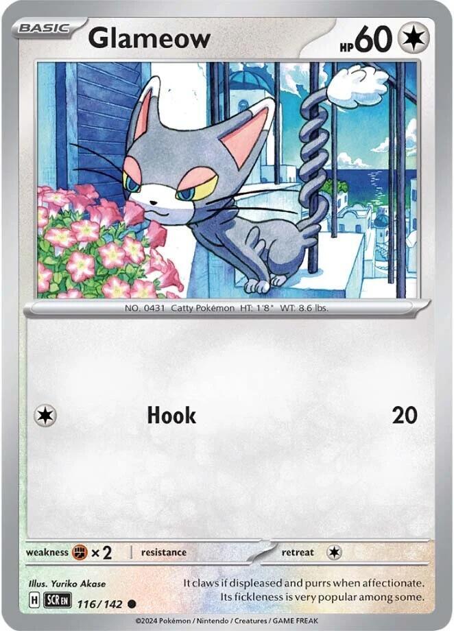 Glameow (116/142) [SV07 Stellar Crown]