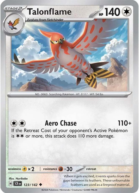 Talonflame (123/142) [SV07 Stellar Crown]