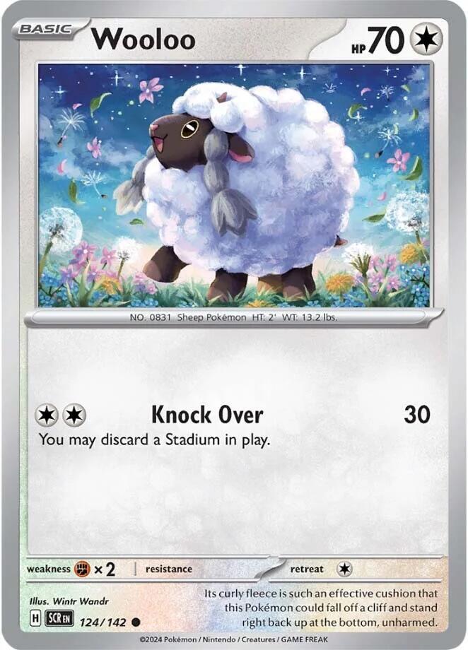 Wooloo (124/142) [SV07 Stellar Crown]
