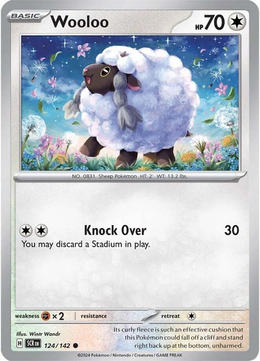 Wooloo (124/142) [SV07 Stellar Crown]