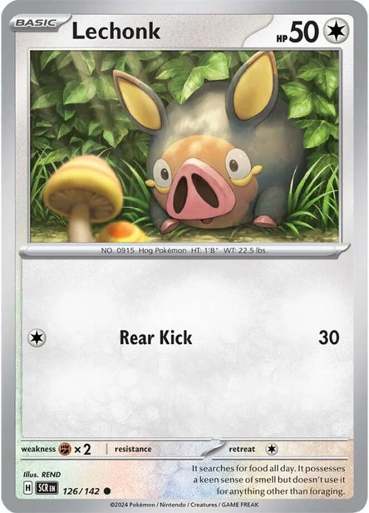 Lechonk (126/142) [SV07 Stellar Crown]