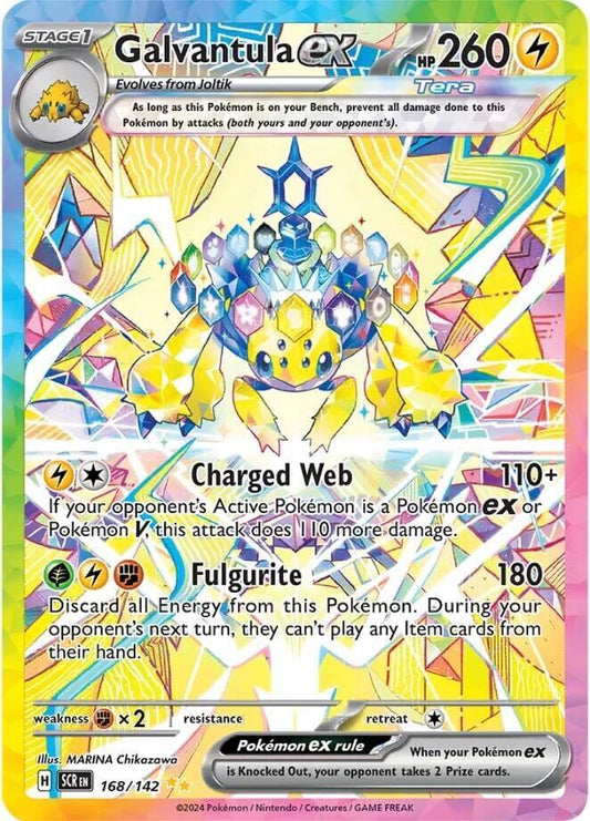 Galvantula ex - 168/142 [SV07 Stellar Crown]