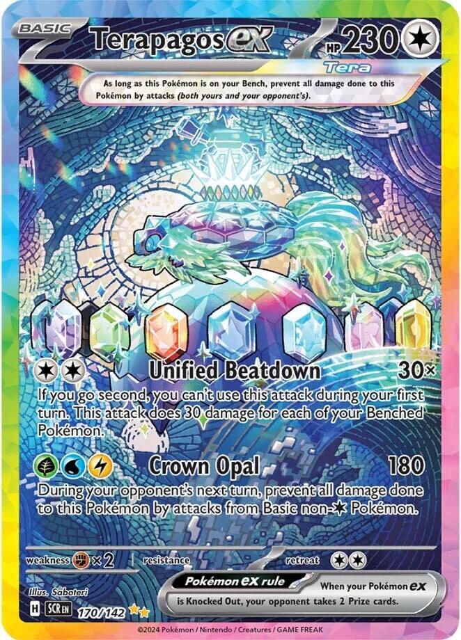 Terapagos ex - 170/142 [SV07 Stellar Crown]