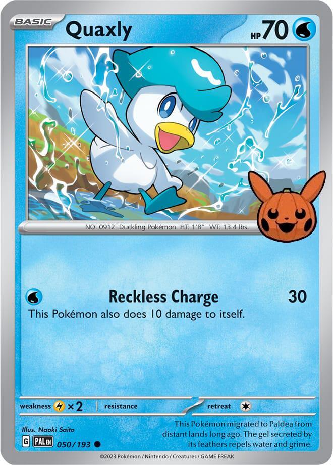 Quaxly - 050/193 [Trick or Trade BOOster Bundle 2024]