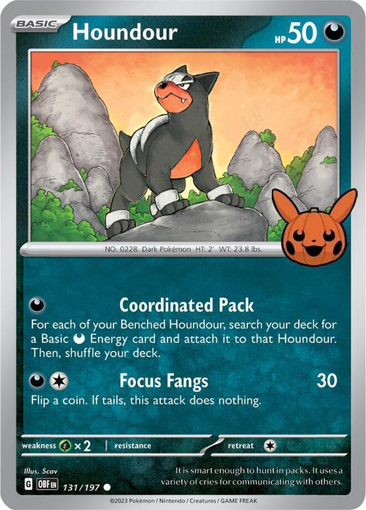 Houndour - 131/197 [Trick or Trade BOOster Bundle 2024]