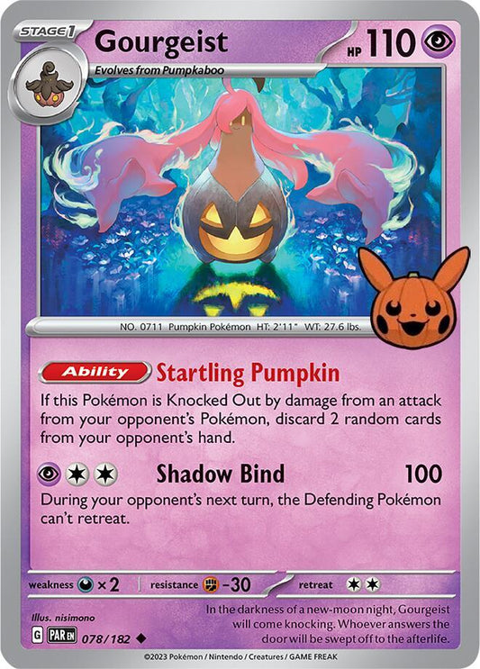 Gourgeist (078/182) [Trick or Trade BOOster Bundle 2024]