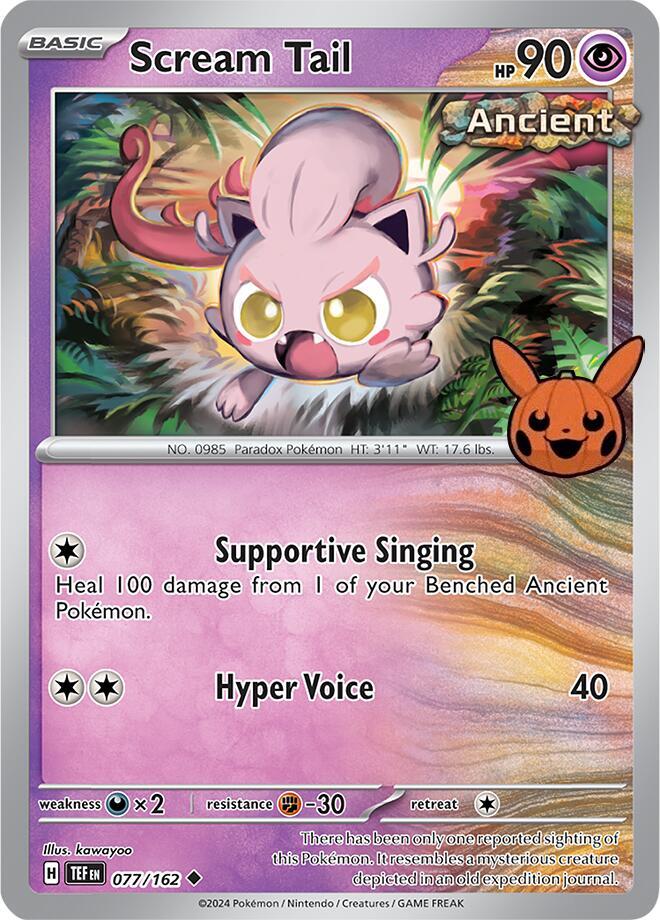 Scream Tail (077/162) [Trick or Trade BOOster Bundle 2024]