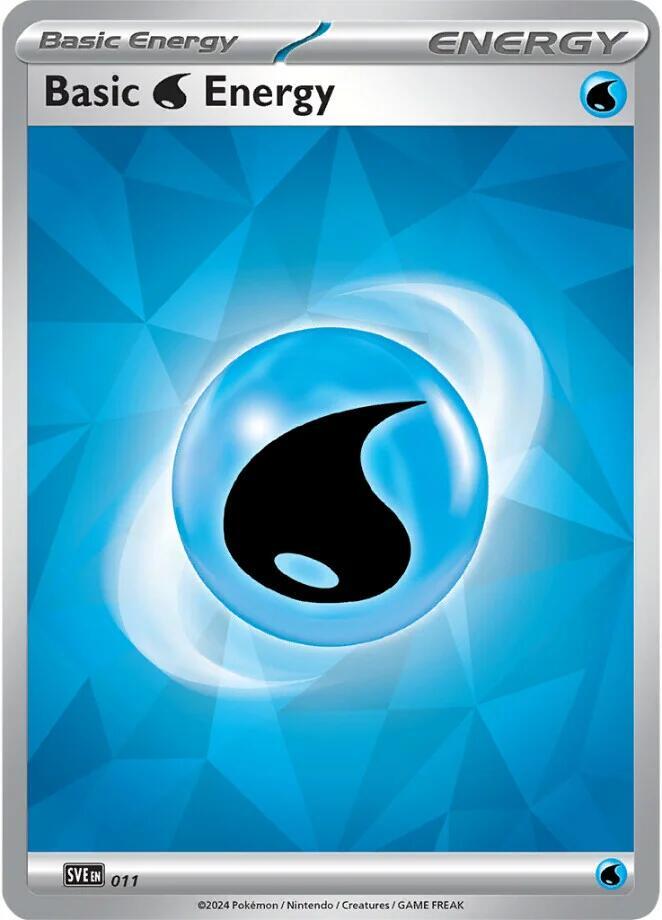Basic Water Energy - 011 [SVE: Scarlet & Violet Energies]