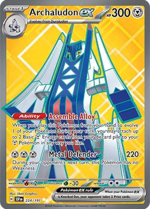 Archaludon ex - 224/191 [SV08 Surging Sparks]