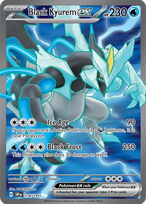 Black Kyurem ex - 218/191 [SV08 Surging Sparks]