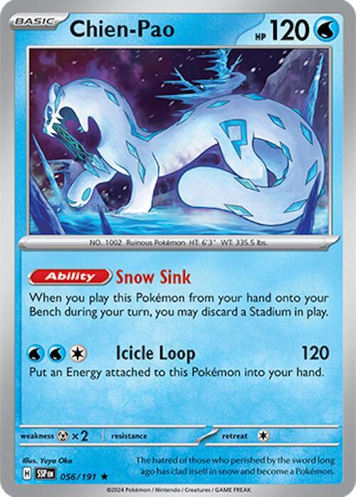 Chien-Pao (056/191) [SV08 Surging Sparks]