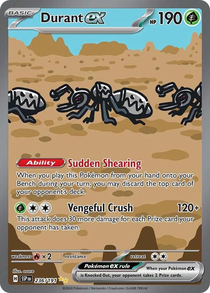 Durant ex - 236/191 [SV08 Surging Sparks]