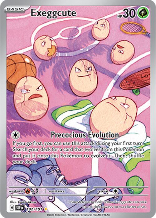 Exeggcute - 192/191 [SV08 Surging Sparks]